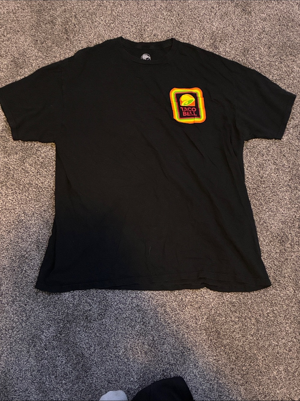Taco Bell Black Short-Sleeve Logo Tee